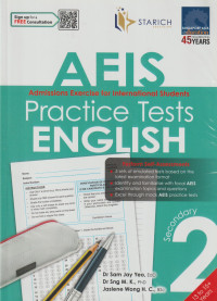 Image of AEIS (Admissions Exercise for International Students) Practice Tests English 2