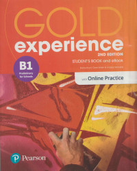 Image of Gold Experience B1