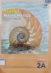 Image of Think! Mathematics Textbook 2A