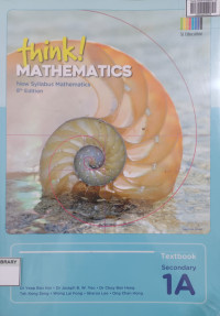Image of Think! Mathematics Textbook 1A